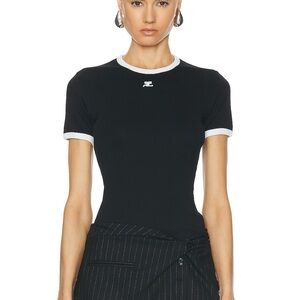 NWT Courreges Reedition Contrast T-shirt (XS)